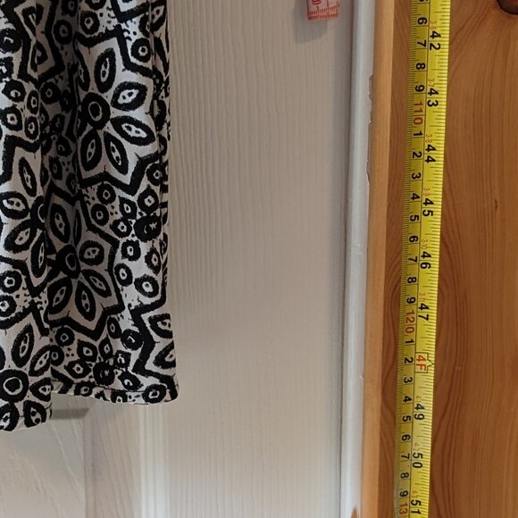 Black & white print dress 16 - Picture 7 of 11